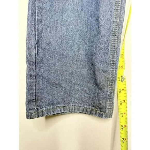 Beverly Hills Polo Club Men's Straight Leg Blue Jeans Denim size 34x30 Cotton - Picture 6 of 8